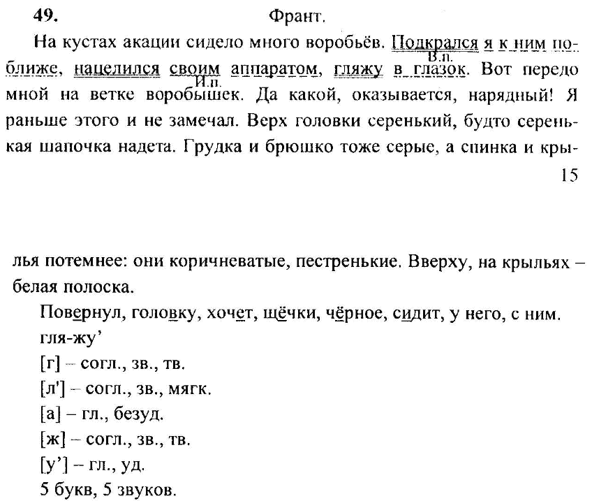 Русский язык 6 класс глазков