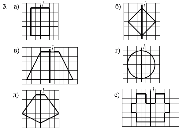 Симметричные фигуры 4 класс