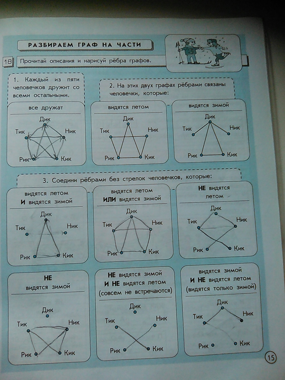 Информатика 4 класс. Часть 2, задание номер стр. 15