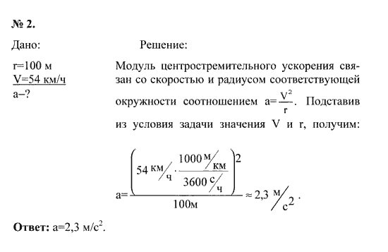 Промежуточная работа по физике 9 класс