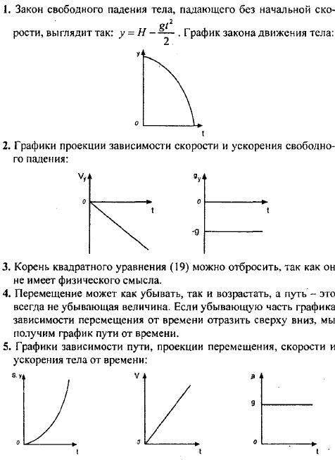 Физика 10 класс параграфы