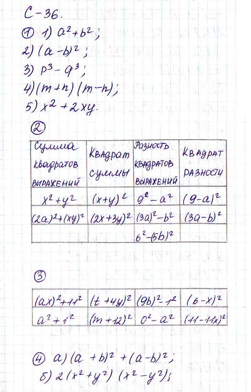 С 36 вариант 1