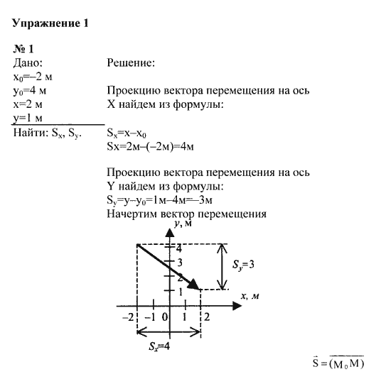 Физика 1 класс задание. Задачи по физике за 9 класс с решением. Задачи на проекции векторов физика 9 класс.