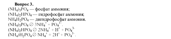 Дигидрофосфат аммония уравнение реакции