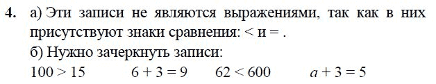 Числовые и буквенные выражения 2 класс технологическая карта